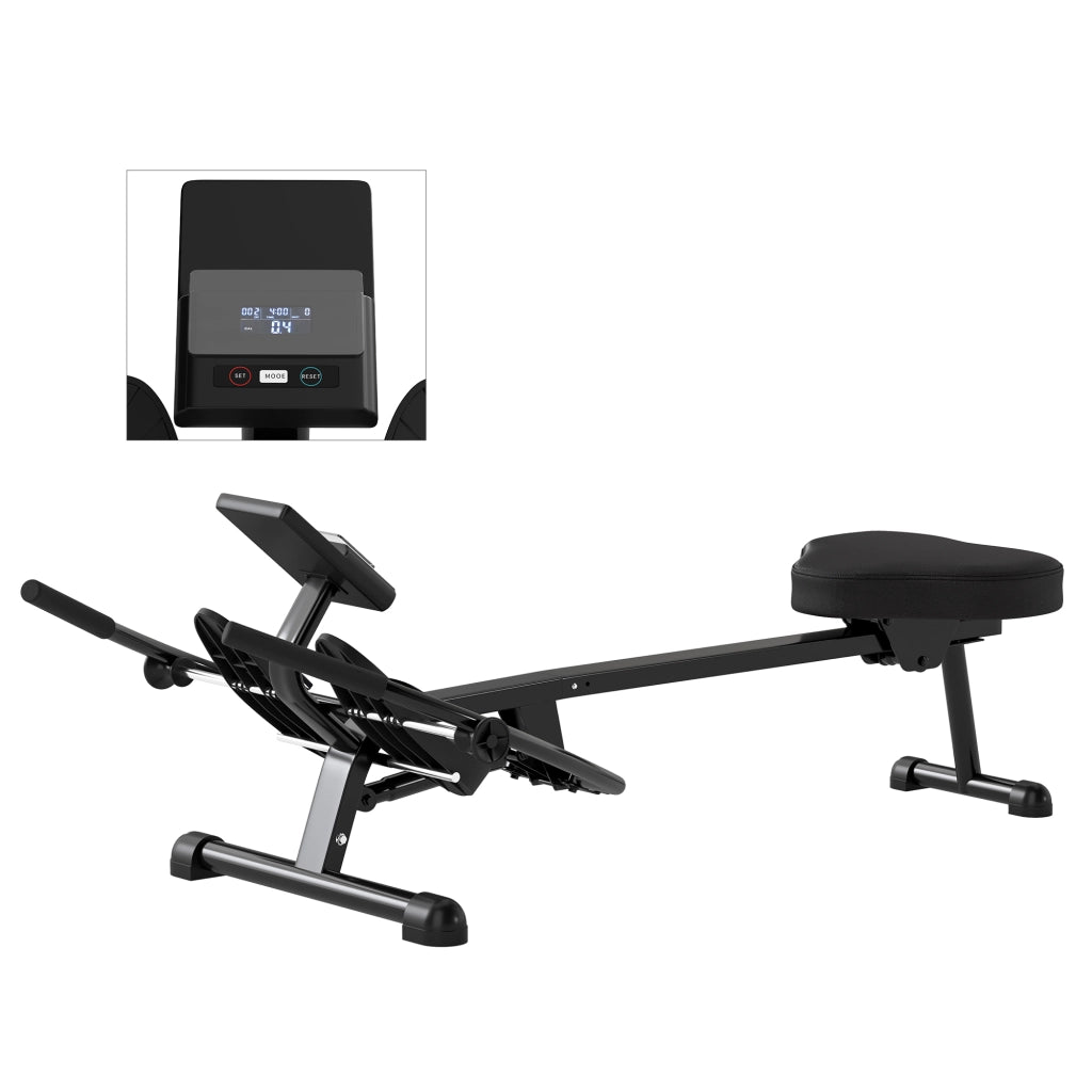 Vogatore idraulico 12 livelli ¨C Minimal ¨C LCD, 130 kg, nero