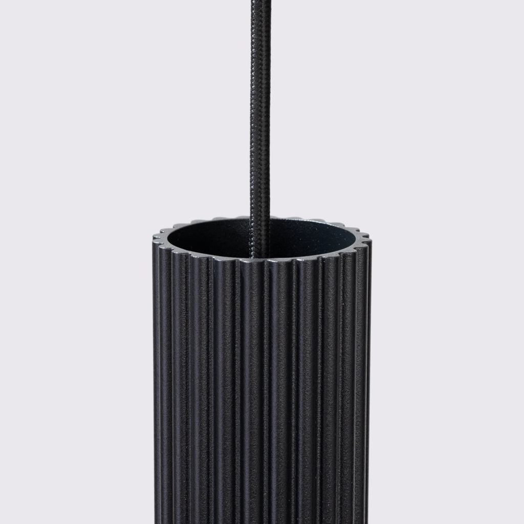 Lampada a sospensione KARBON 2 nero