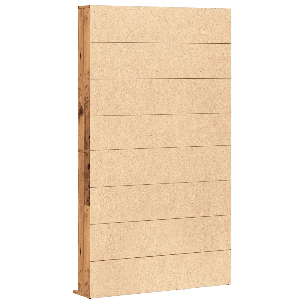 Mobile Porta CD Legno Antico 102x23x177,5 cm Legno Multistrato 855998