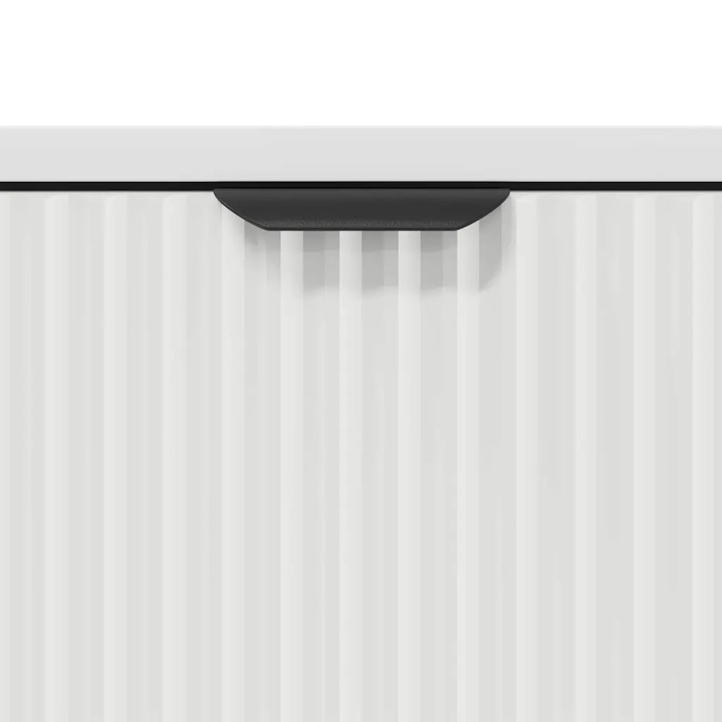 Credenza-Buffet-Armadio da cucina Bianco 79.5 x 33 x 82 cm Legno multistrato
