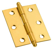 CERNIERA CON PERNO SFILABILE  in ferro ottonato mm. 40x35 50.00 pz