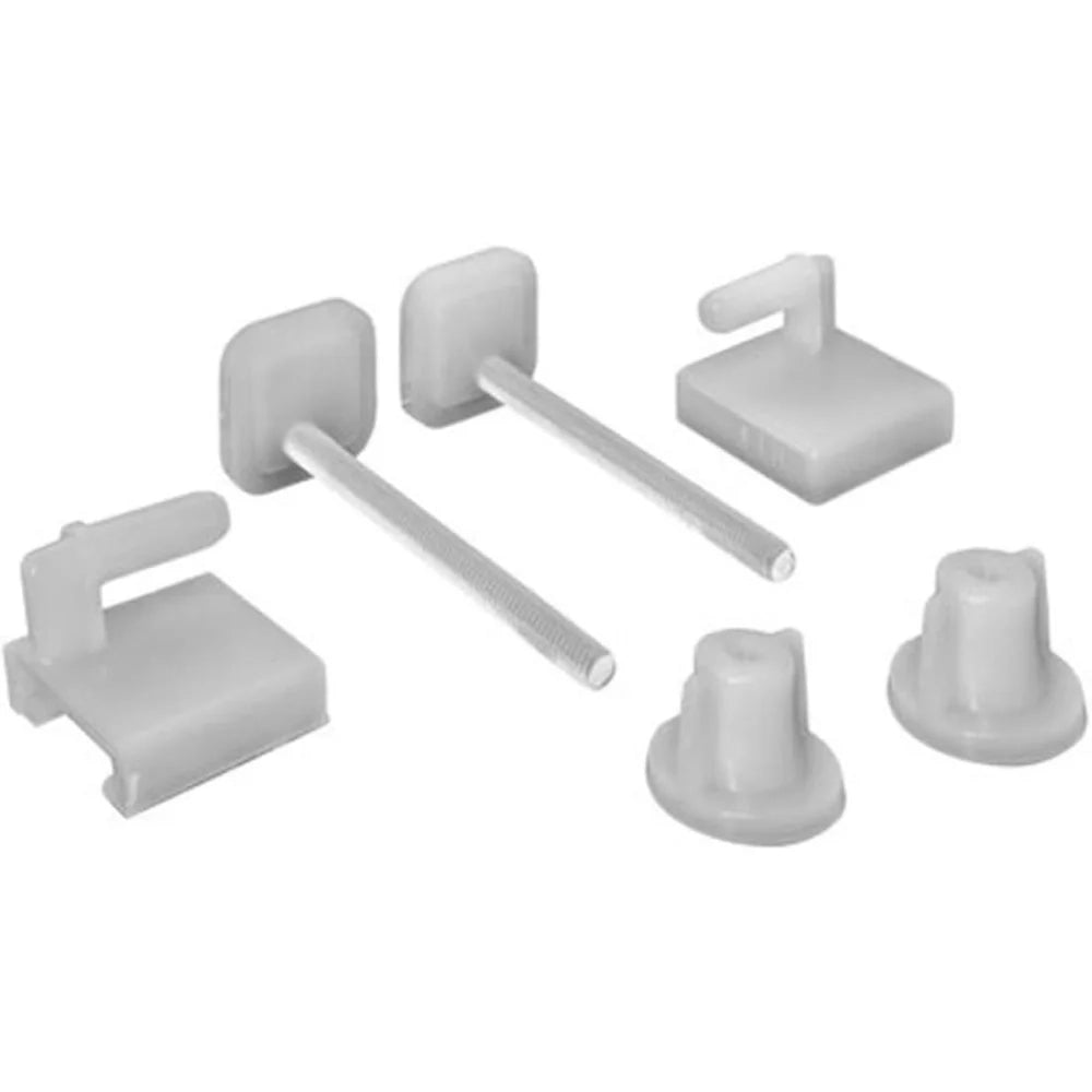 Cerniere attacchi per sedile wc in plastica universali ferr 2638