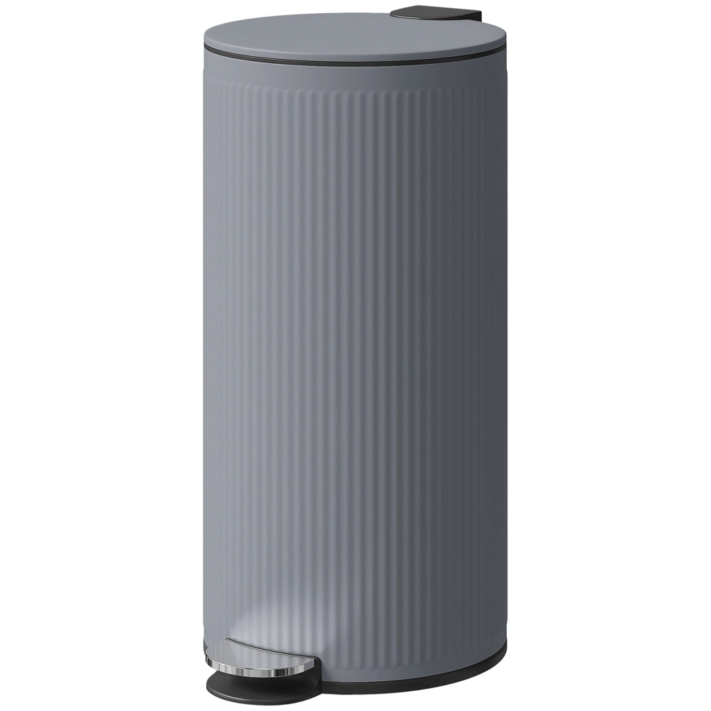 Cestino 30L con Pedale ¨C Minimal ¨C Grigio