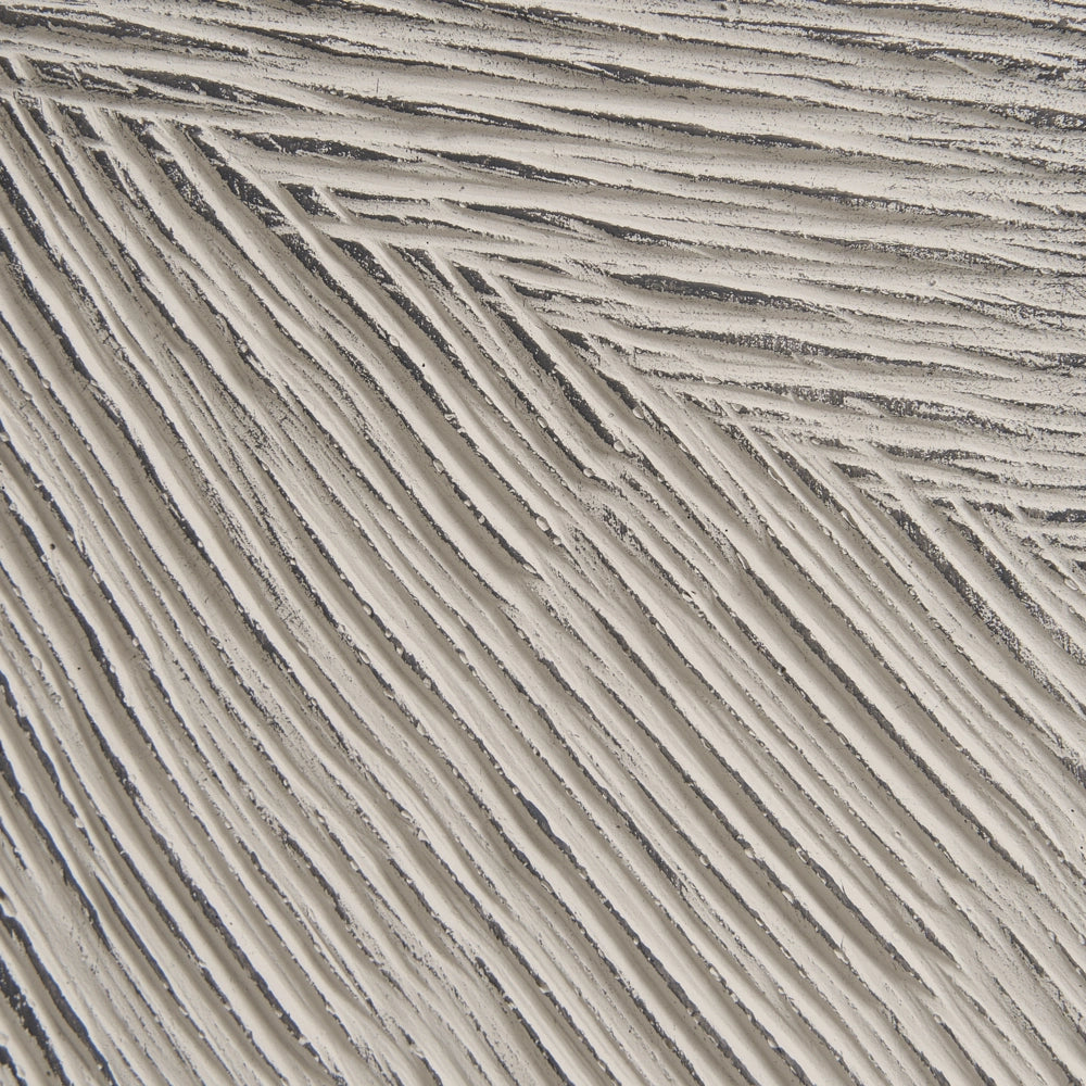 Vaso per piante in cemento e fibra di vetro grigio 28 x 45 cm da interno ed esterno