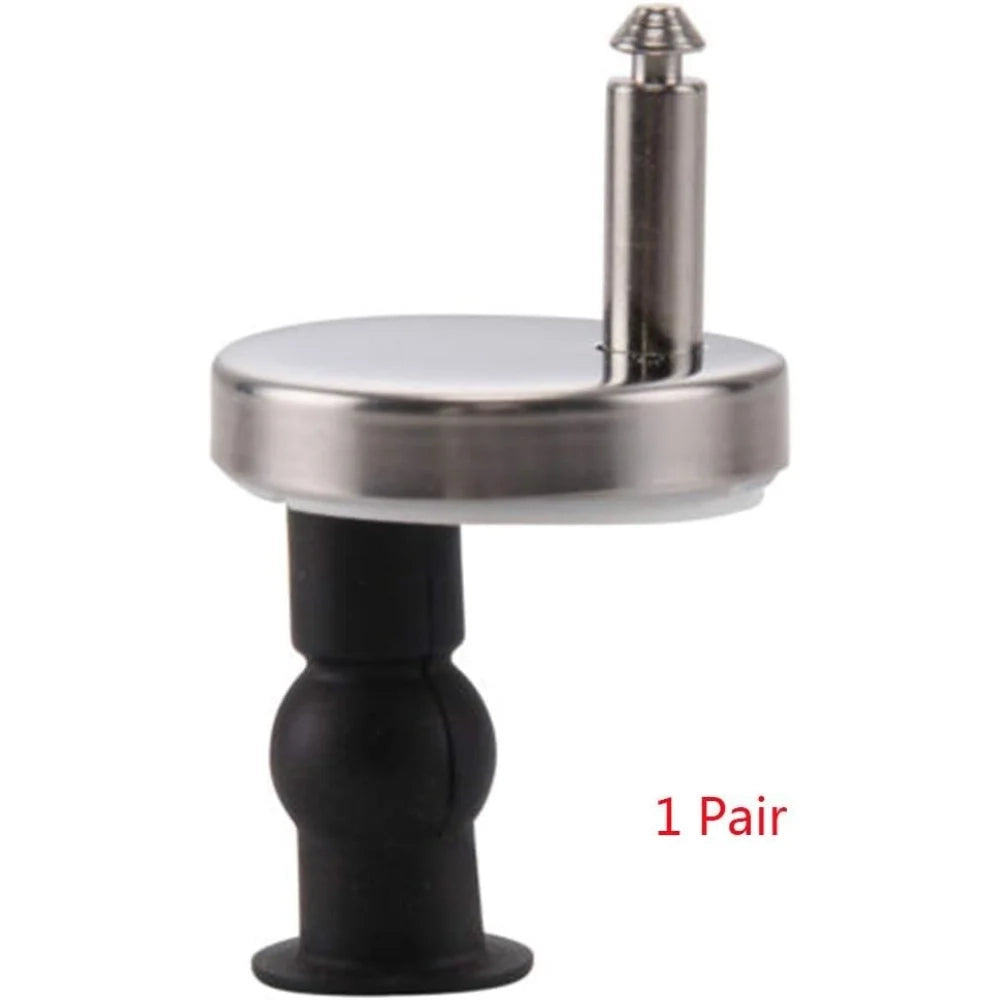 Ainstsk 1 coppia viti wc, 6 cm durevole quick release espansione