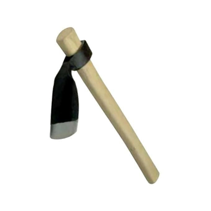 RINALDI GR 600 Sgorbia Senza Scure Art 507 per Lavorazione del Legno e Intaglio Acciaio Forgiato Manico in Legno 45 cm colore Legno