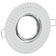 Faretto incasso Polux Fobos 7807 bianco/argento metallo MR16