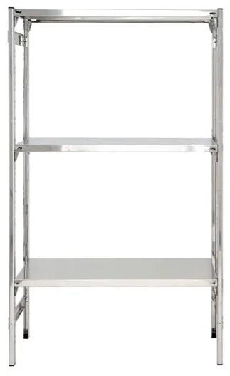 Scaffalatura in acciaio inox per ristoranti e industrie alimentari cm. 90x60x150h