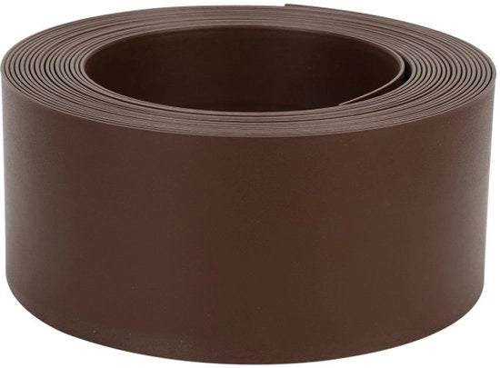 Pavimentazione perimetrale in rotolo - Gazon perimetrale - Copertura perimetrale in vinile flessibile - 2mm spessore - colore marrone - 2500*10*0.2cm
