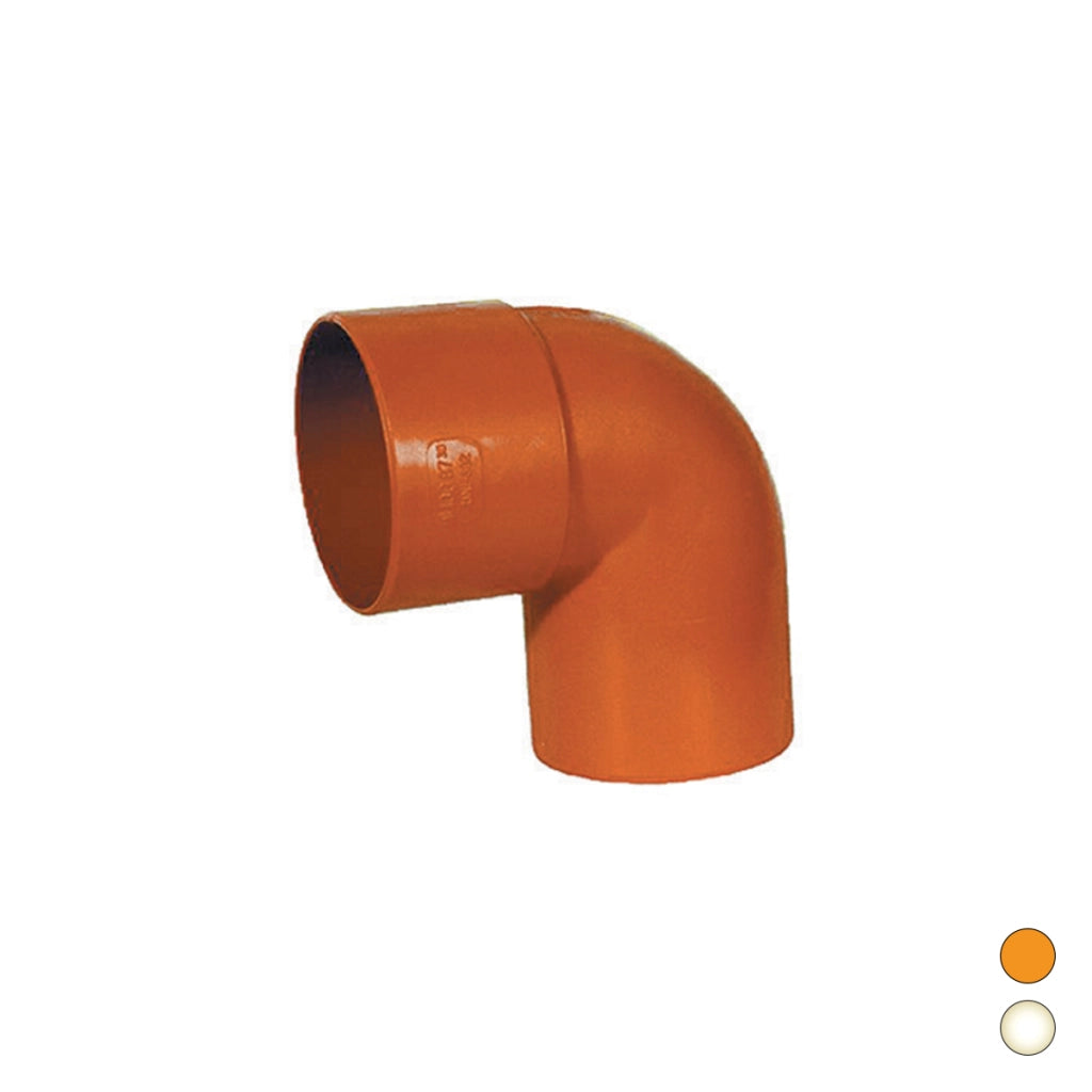 CURVA 87  ° IN PVC- Diam. 125- ESCLU- pezzi 1