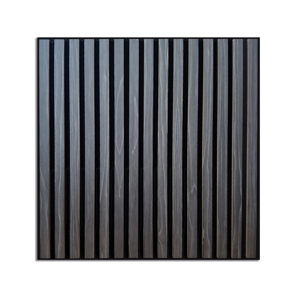 Pannello Fonoassorbente Effetto Legno SIERRA 60x60 cm – Spessore 18 mm Kit: 6 Pz
