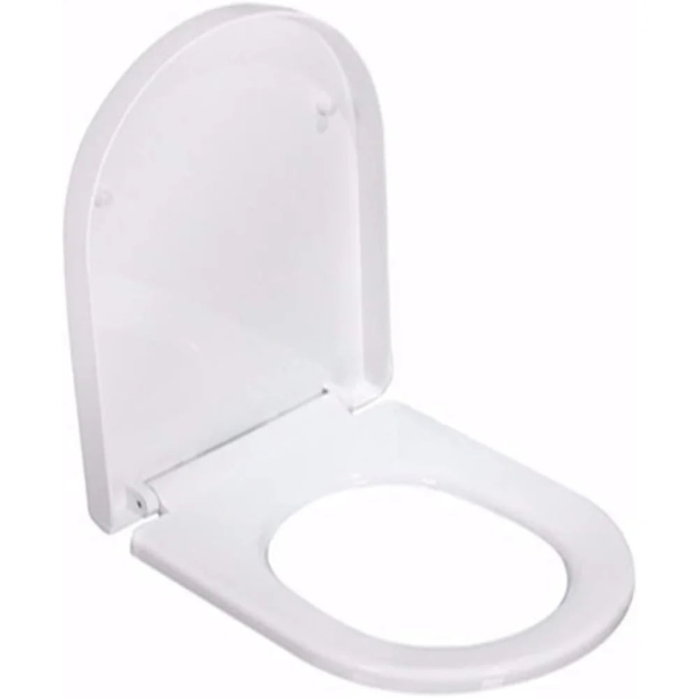 Bianco sedile wc d a forma di u lento soft close bagno wc con ce