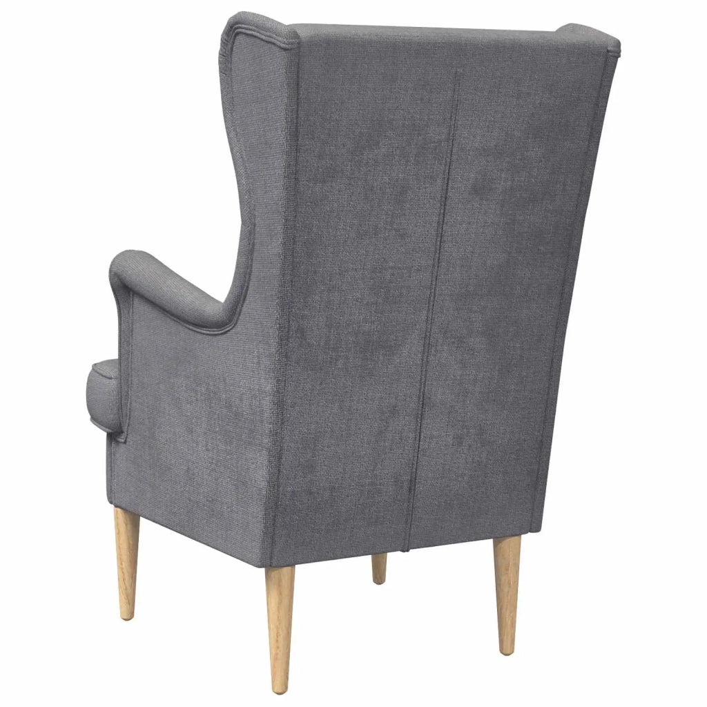 Poltrona-Divano Sedia-Poltroncina Grigio Chiaro ARES