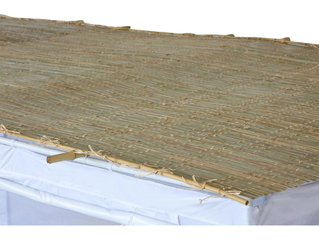 Rotolo di bambù 210 x 210 cm con filo di cotone "Haya".