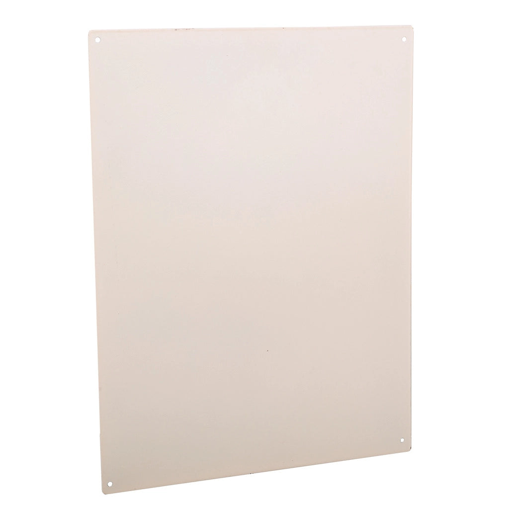 Placca in metallo blu 25x33x0,6h