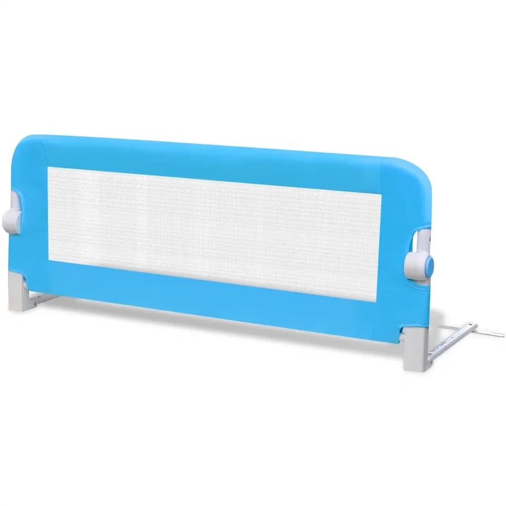 Sponde Letto per la Sicurezza dei Bambini 2 pz Blu 102x42 cm CFW9174334