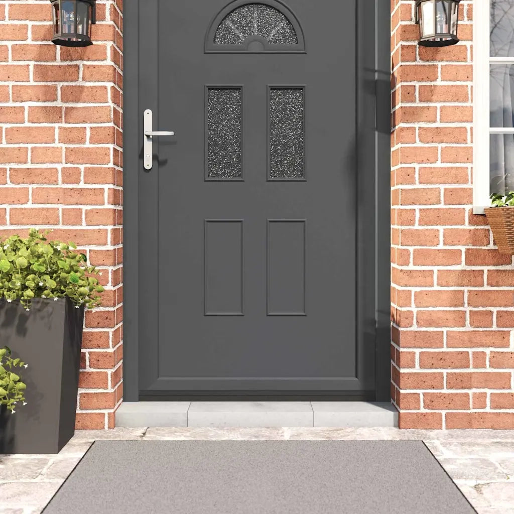 Spazzole per porte autoadesive 2 pz Nero 100 cm CFW4670488
