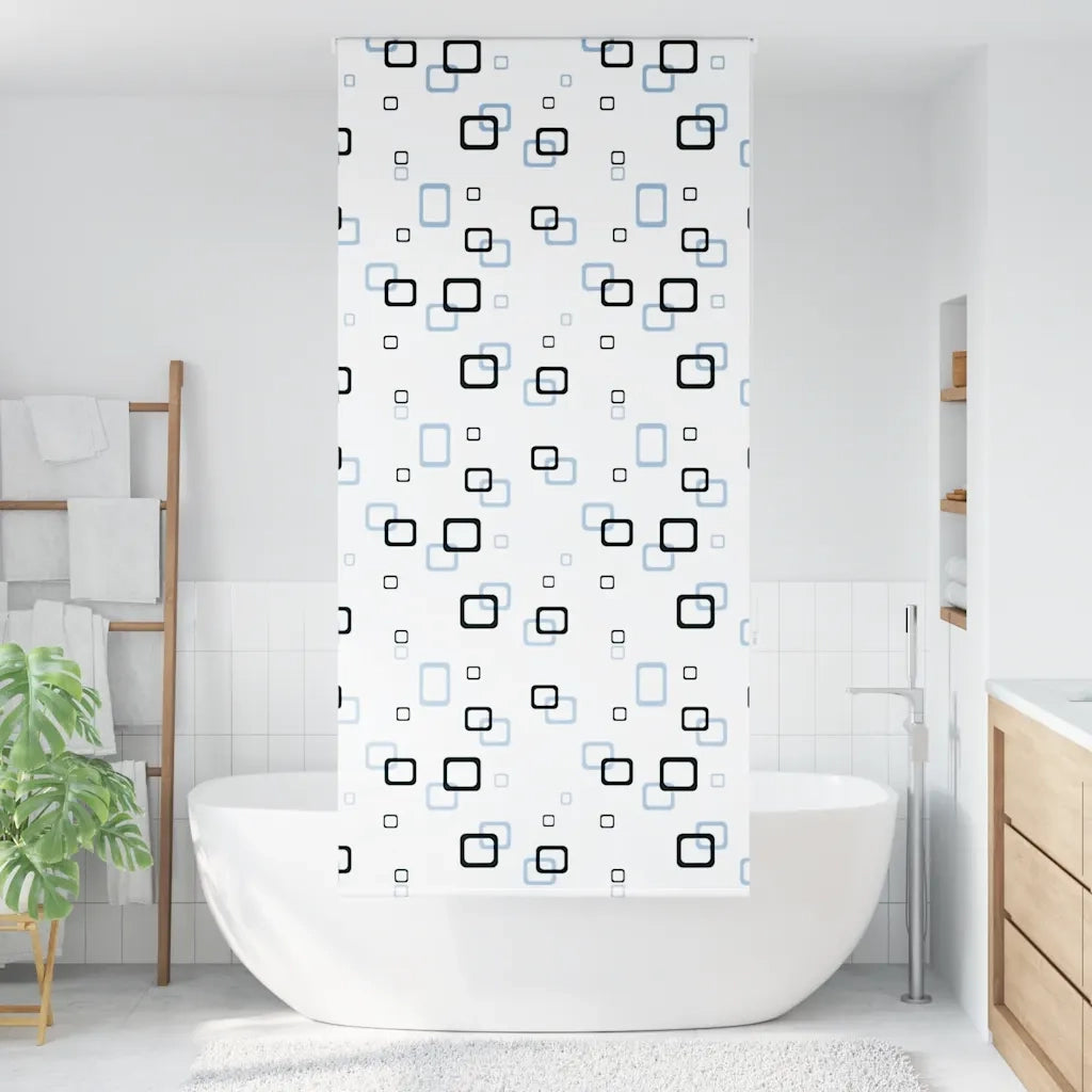 Tenda a Rullo Doccia-Tenda doccia a rullo 110x240 cm Larghezza Tessuto 106 cm 368013