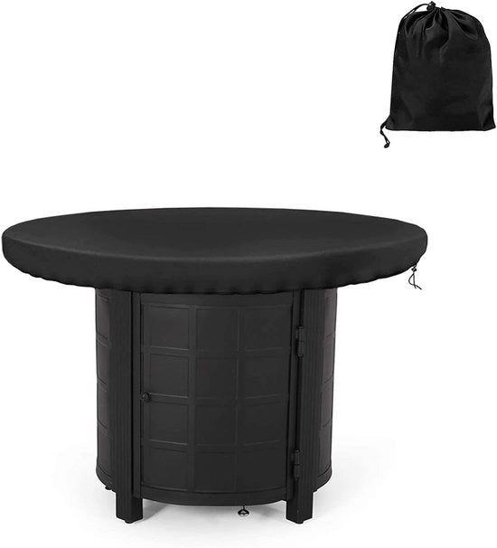 Copertura per piatto da fuoco - impermeabile e UV-resistente - Ø 80 cm - nero