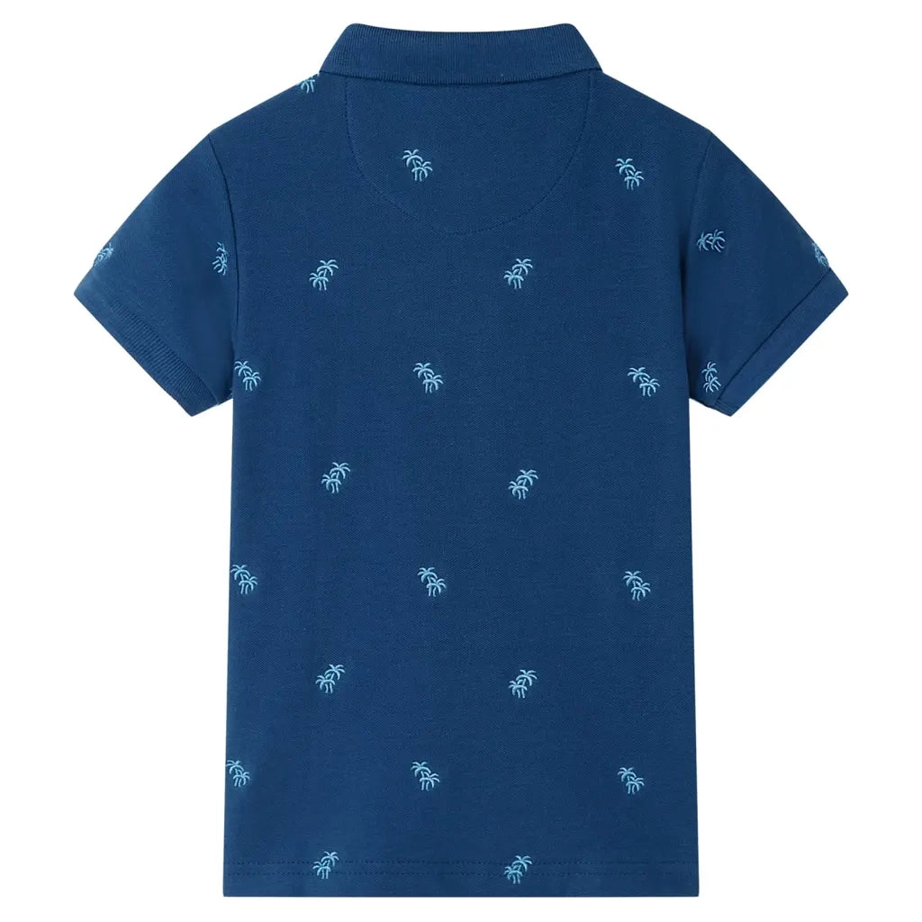 Polo da Bambino Blu Scuro 116