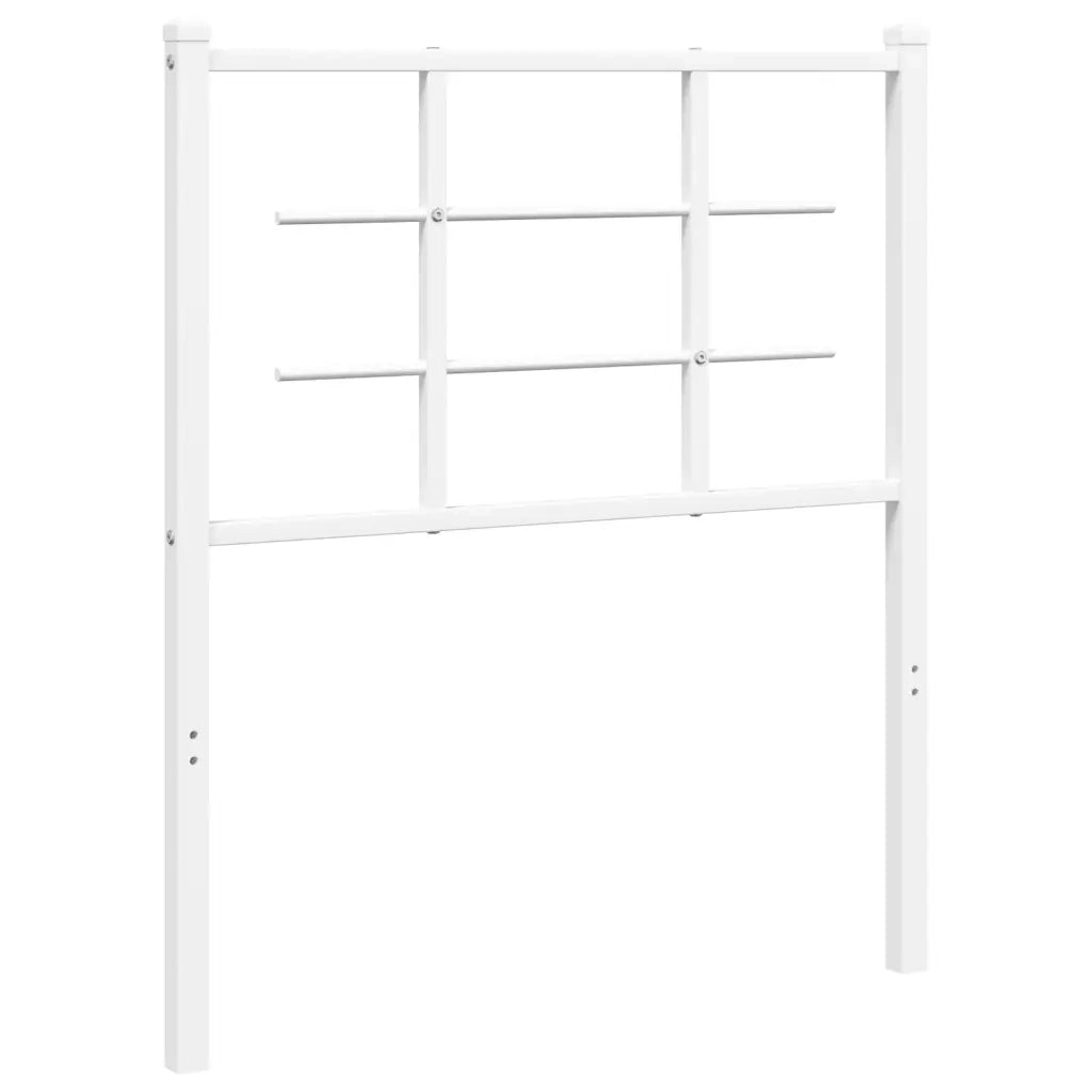Testiera di Ricambio in Metallo Bianco 75 cm 355636