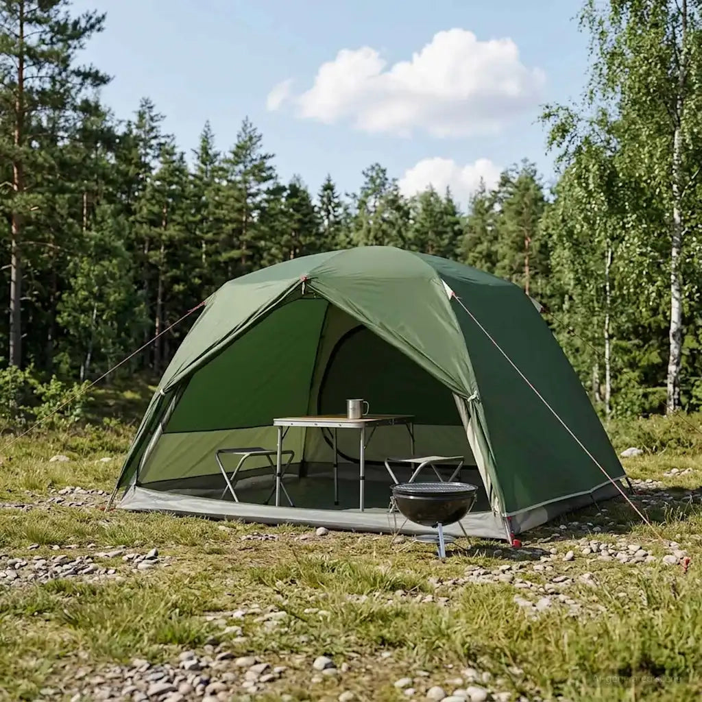 Tenda da backpacking Verde 2 persone