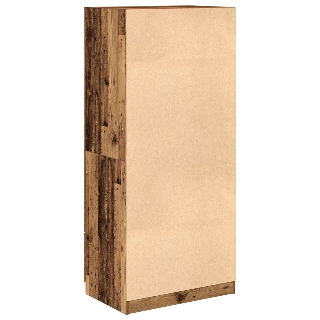 Armadio Legno Antico 80x52x180 cm in Truciolato CFW9052302