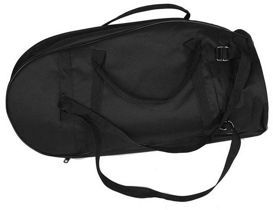 Cassa per Eufonio Premium con Panno Resistente - Design Ergonomico - Grande Capacità - Respirante - Resistente agli Urto - Chiusura a Slitta Superglissante - Cassa per Strumenti