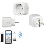 Trade Shop - Presa Wifi Intelligente Smart Timer Alexa Google Home Ios Android Per Domotica -