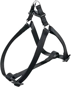 PETTORINA PER CANI 'EASY P' Tg. XS mm 10 x cm 32÷47 - Col. Nero - FERPLAST