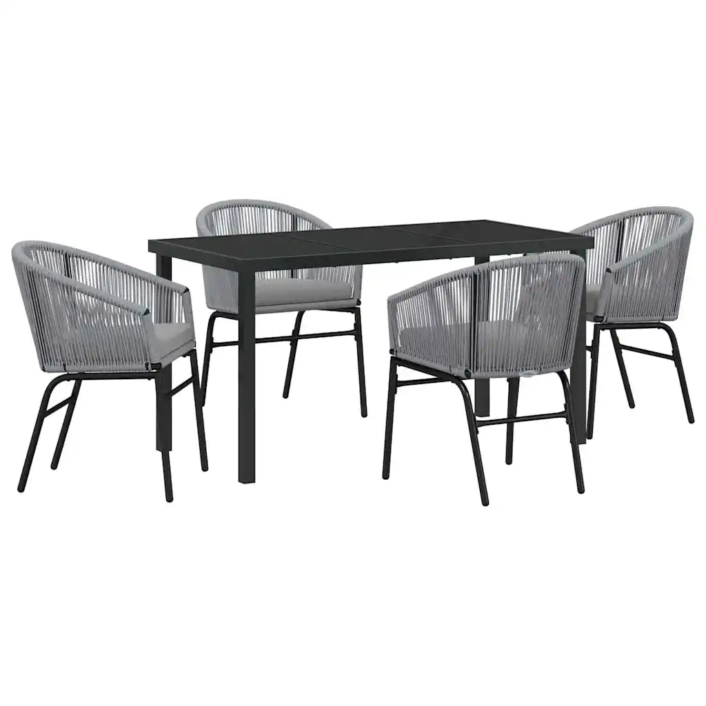 Set da Pranzo per Giardino 5 pcs Antracite 3379361