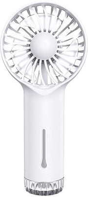 Ventilatore portatile, ventilatore manuale, raffreddante spray, compagno di viaggio per l'estate - Bianco