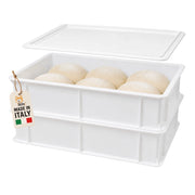 Akitaink Set 2 Portaimpasto per Lievitazione Pizza e Pane