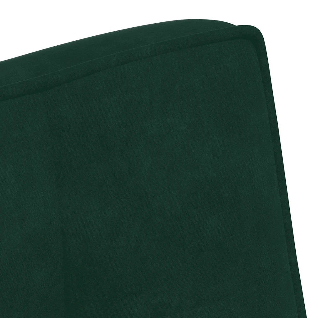Panca Verde Scuro 110x74x84 cm in Velluto 4012339