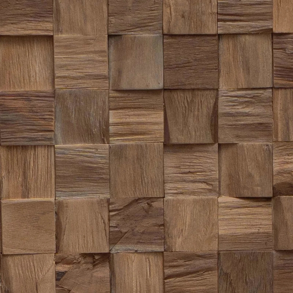 Testiera Naturale 160 cm Legno di teak solido 42024562