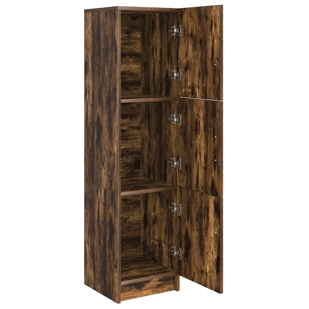 Credenza-Buffet-Armadio da cucina Rovere fum¨¦ 31.5 x 32 x 122.5 cm