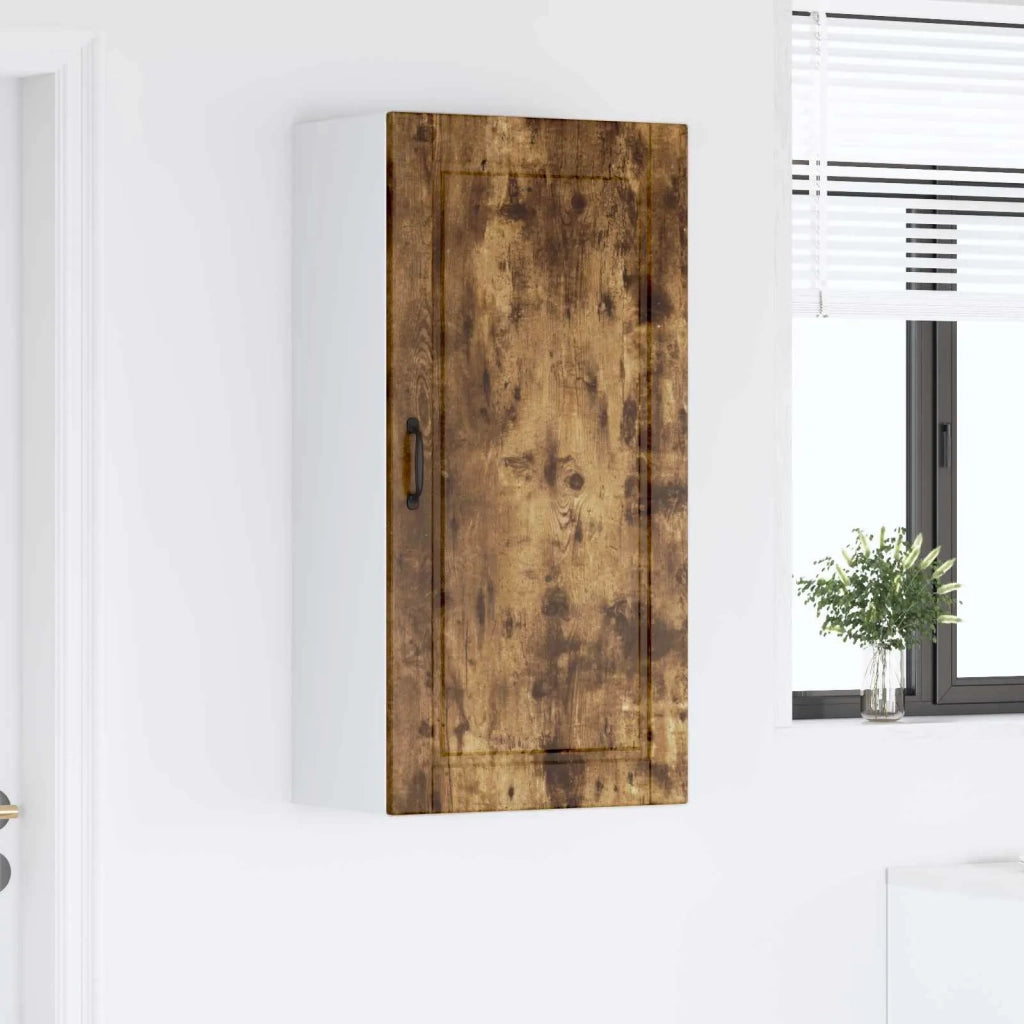 Pensile da cucina | Armadietto a muro PORTO Rovere fum¨¦ 50 x 31 x 100 cm