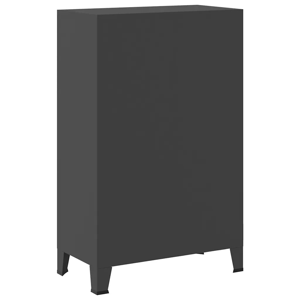 Armadio Industriale Antracite 67x35x107 cm in Acciaio CFW3862624