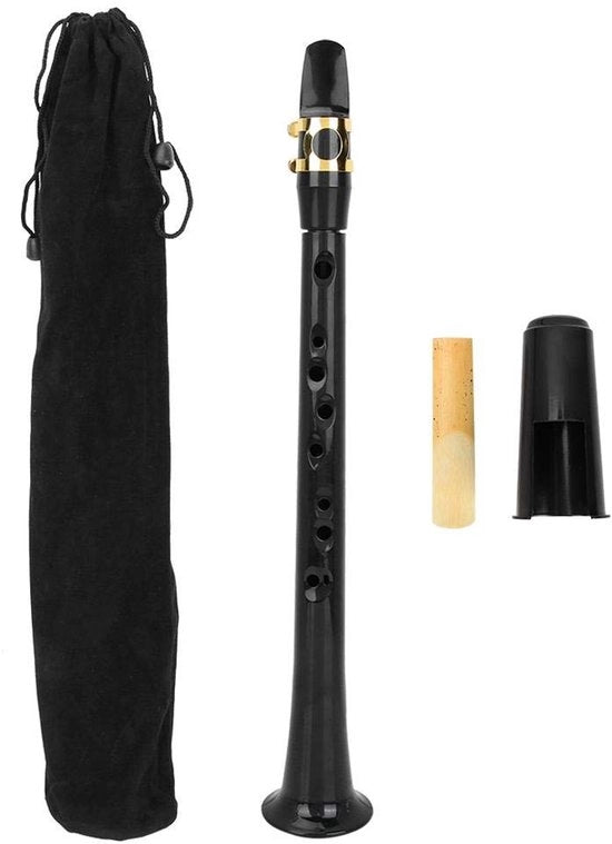 Mini Saxofono Portatile - Saxofono in Plastica - Buona Qualità Audio - Adatto per Bambini - Creatività Musicale - Strumento Manuale