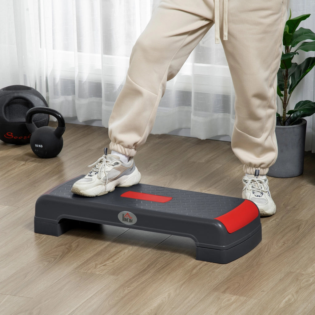 Stepper Aerobico Regolabile ¨C Zephmum ¨C Rosso e Nero
