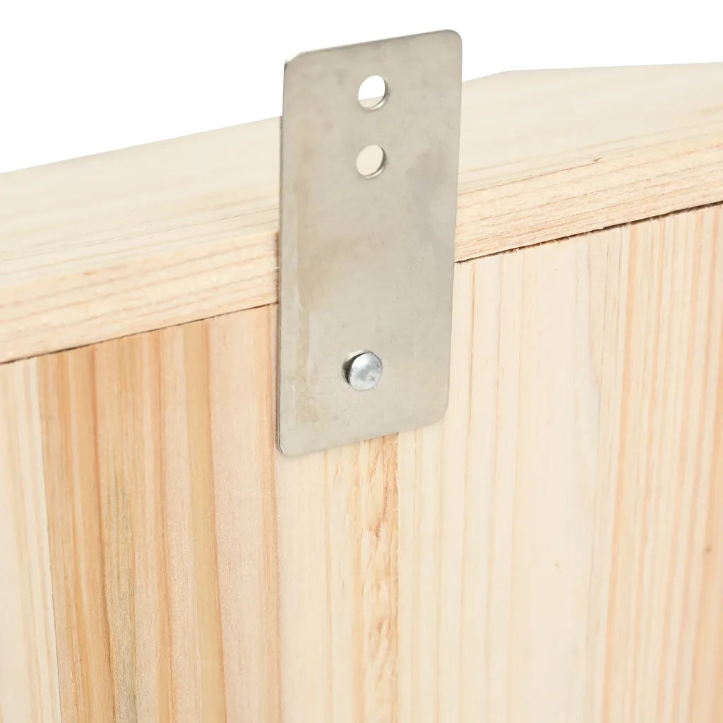 Casetta per Pipistrelli in Legno Massello di Abete 30x20x38 cm 314820