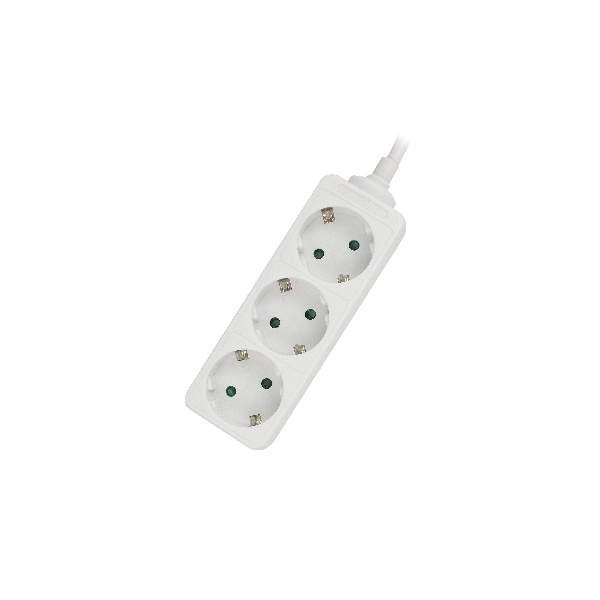 Multipresa 3 Posti Schuko e Spina Schuko