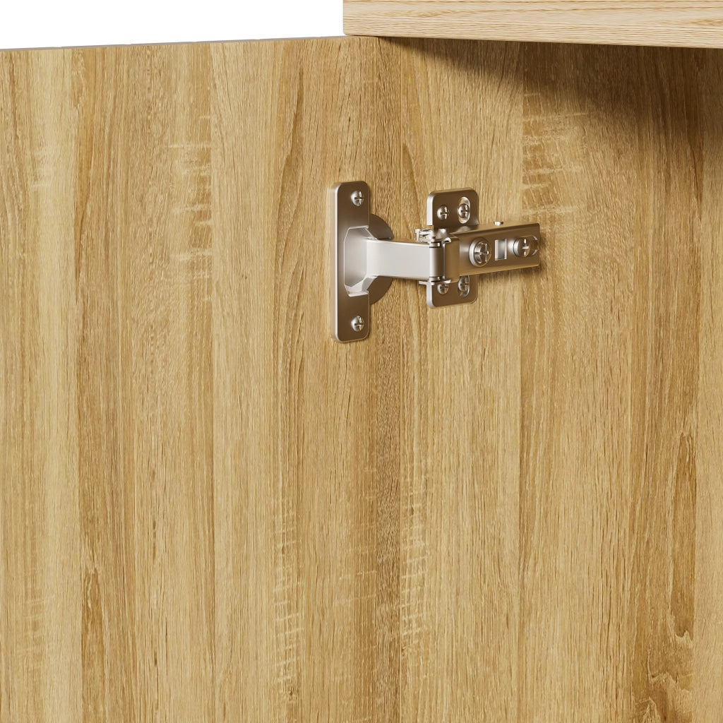 ARMADIO 160x36x94 cm in legno con 4 porte e 4 cassetti