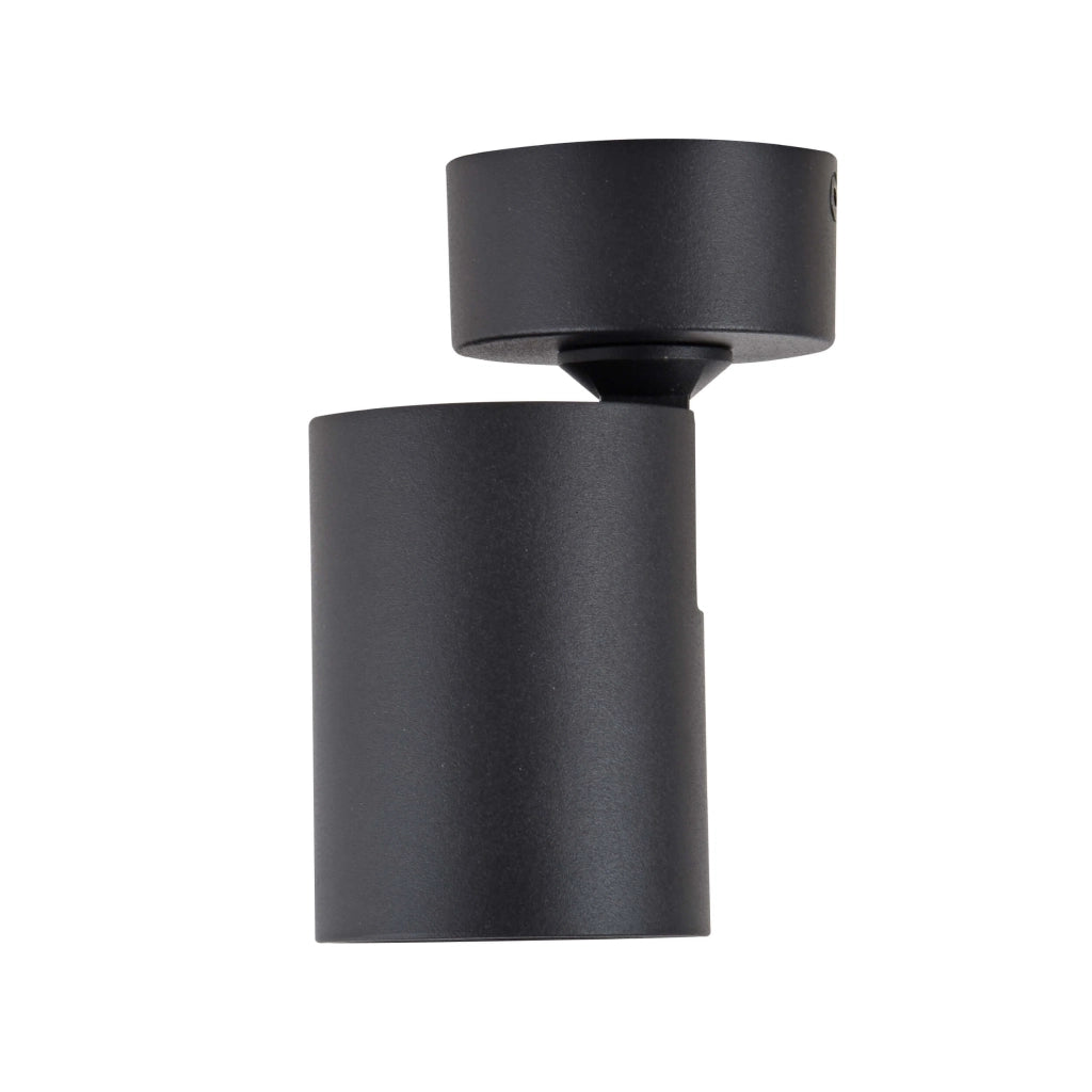 Spot soffitto Snow GU10 nero orientabile Light Prestige