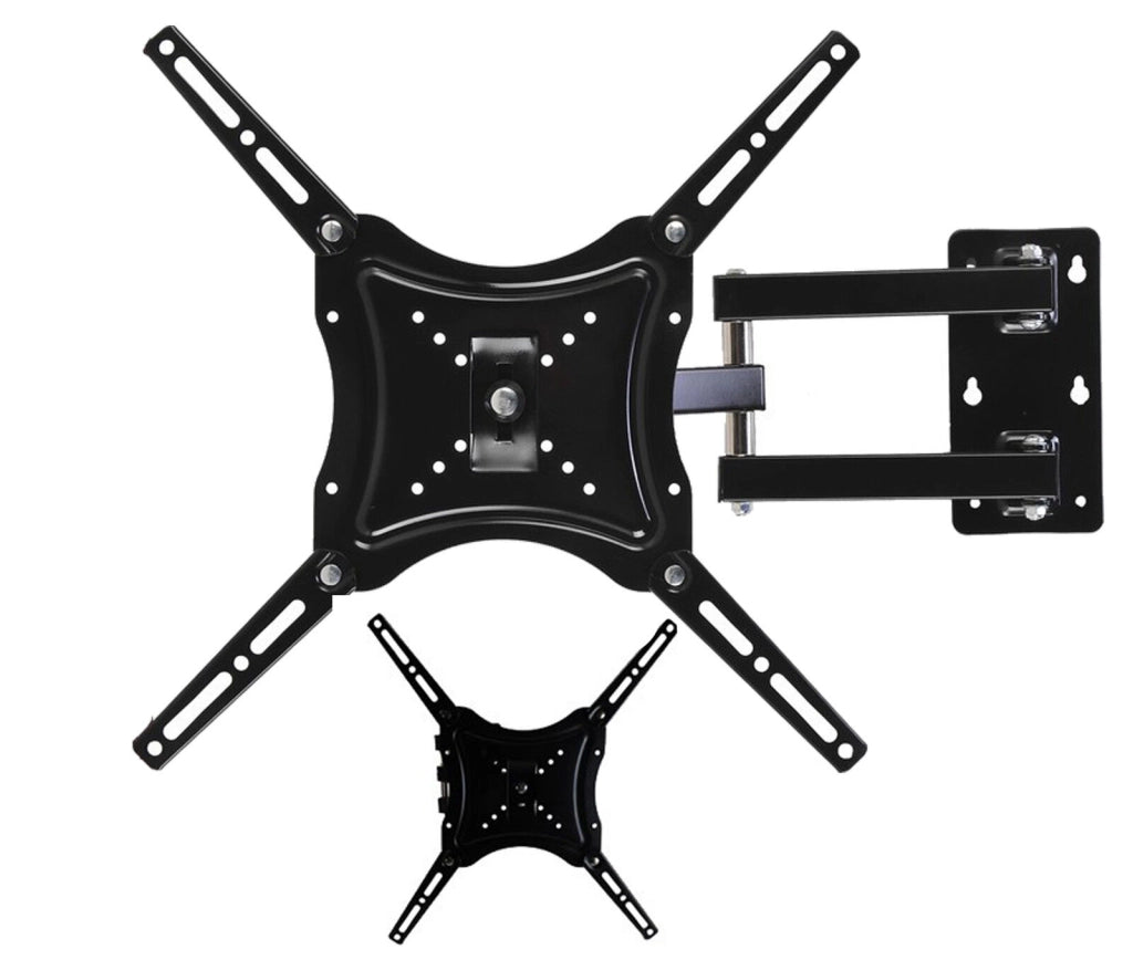 STAFFA PORTA TV TELEVISORE MONITOR DA 14" A 32"40"46"55" POLLICI BRACCIO PARETE