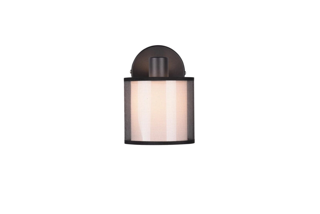 Applique spot BURTON Trio nero/bianco E14 811400132