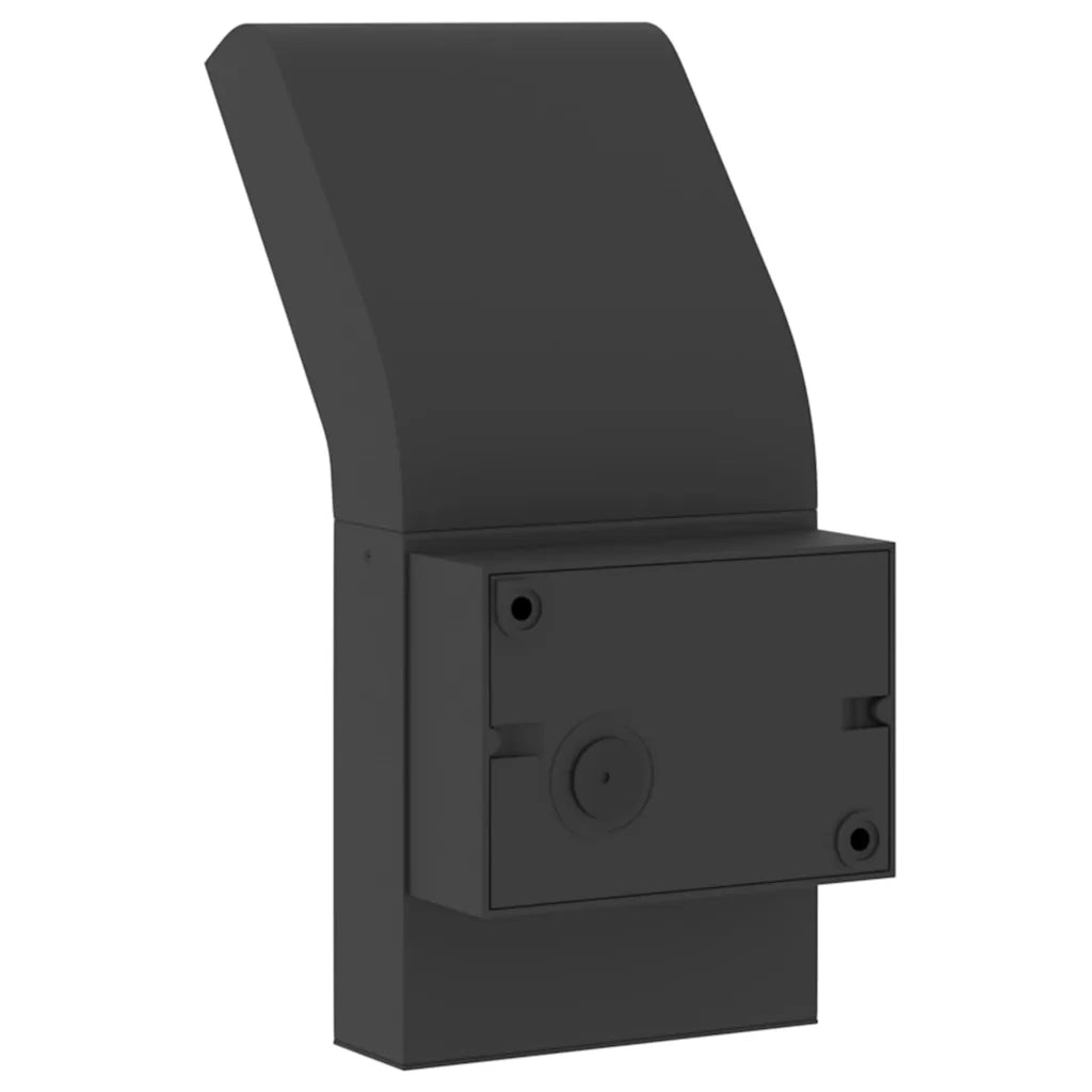 Applique con LED e Sensore Nera in Alluminio Pressofuso CFW4514061