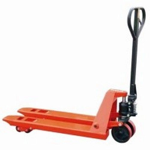 ALTE 01746 Portapallet Idraulico Manuale Kg 2500 Alzata Regolabile da 88 mm a 200 mm Forche 16x115 cm Scartamento 55 cm colore Nero