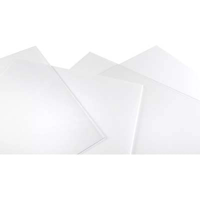 VETRO SINTETICO RIGIDO - POLISTIROLO TRASPARENTE CM 200X100 S.MM 5- 3 pezzi
