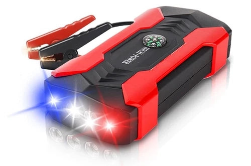 AVVIATORE AUTO CARICABATTERIE 15000 PORTATILE EMERGENZA TORCIA JUMP STARTER